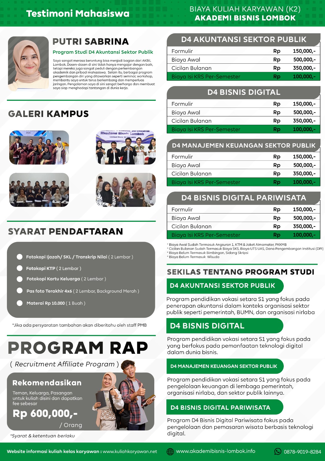 Brosur Belakang